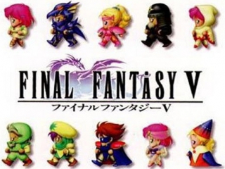 Final Fantasy V Advance: Afbeelding met speelbare characters