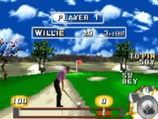 Final Round Golf: Screenshot