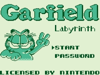 Garfield Labyrinth: Afbeelding met speelbare characters