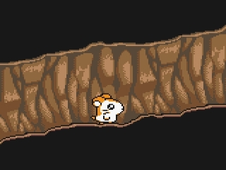 Als hamster gaat het verhaal ook ondergronds verder, je bent niet voor niks Hamtaro de hamster!