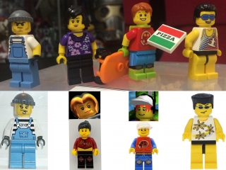 Dit zijn de characters van LEGO Island Xtreme Stunts!