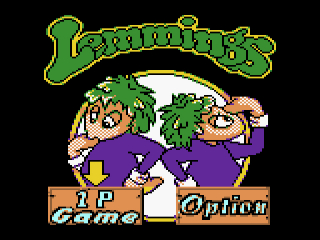 Lemmings & Oh No! More Lemmings: Afbeelding met speelbare characters