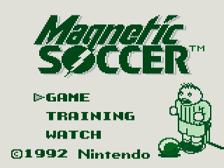 Magnetic Soccer: Afbeelding met speelbare characters
