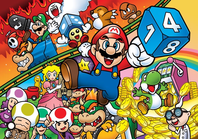 Mario, Luigi, Peach et Yoshi organisent la première fête sur une console portable !