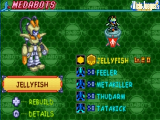 Gather many medaparts to make your medabot stronger