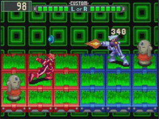 Mega Man Battle Network 4 Red Sun: Screenshot
