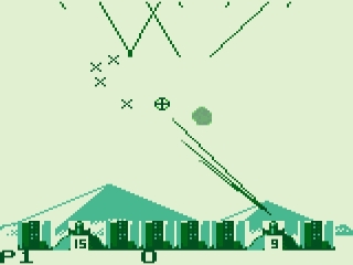 Missile Command: Screenshot