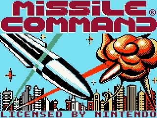 Missile Command Color: Afbeelding met speelbare characters