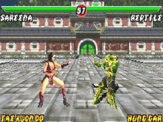 Mortal Kombat Tournament Edition: Screenshot