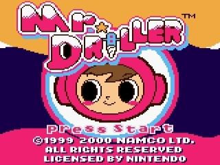 Speel als Mister Driller en drill zo ver als je kunt in deze <a href = https://www.mariogba.nl/gameboy-advance-spel-info.php?t=Namco_Museum target = _blank>Namco</a>-klassieker!