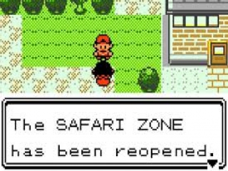 Op een gegeven moment kan je naar de Safari Zone om nog meer Pokémon te vangen.