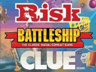 Drie legendarische boardgames voor de prijs van één: Risk, Zeeslag en Cluedo.