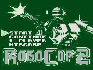 RoboCop 2: Afbeelding met speelbare characters
