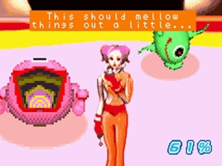 Space Channel 5 Ulalas Cosmic Attack: Screenshot