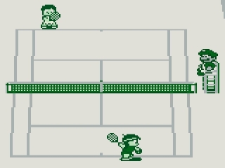 Ook is Mario in deze game weer te vinden als jury rechts van het beeldscherm!