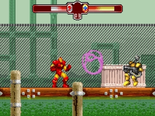 The Invincible Iron Man: Screenshot