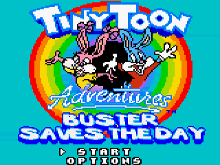 Tiny Toon Adventures: Buster Saves the Day: Afbeelding met speelbare characters