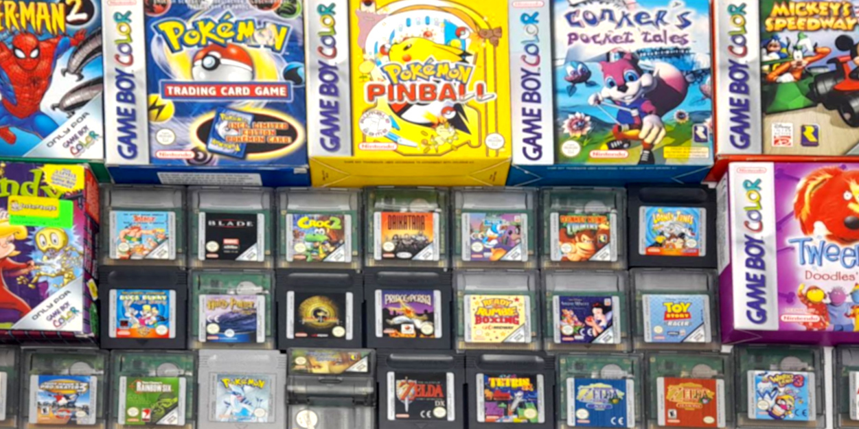 Game Boy Color games (GBC) met en zonder doosje